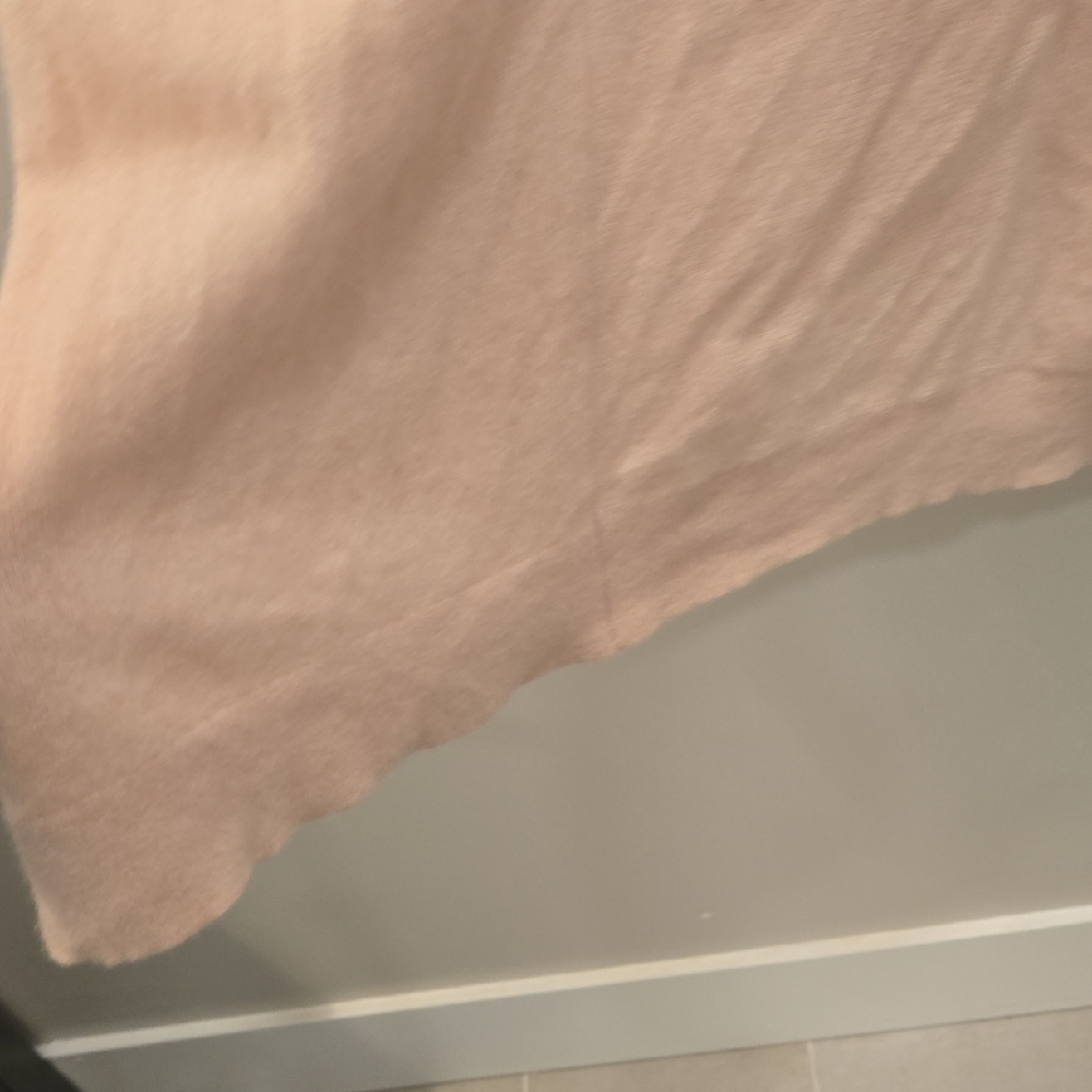 Anthropologie Soft Pink Cowl Neck Sweater - Picture 7 of 10